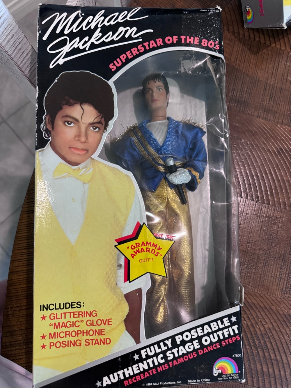 Michael Jackson Superstar of the 80s Grammy Awards Doll - Stage Outfit